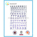 PVC/EVA foam alphabet letter sticker